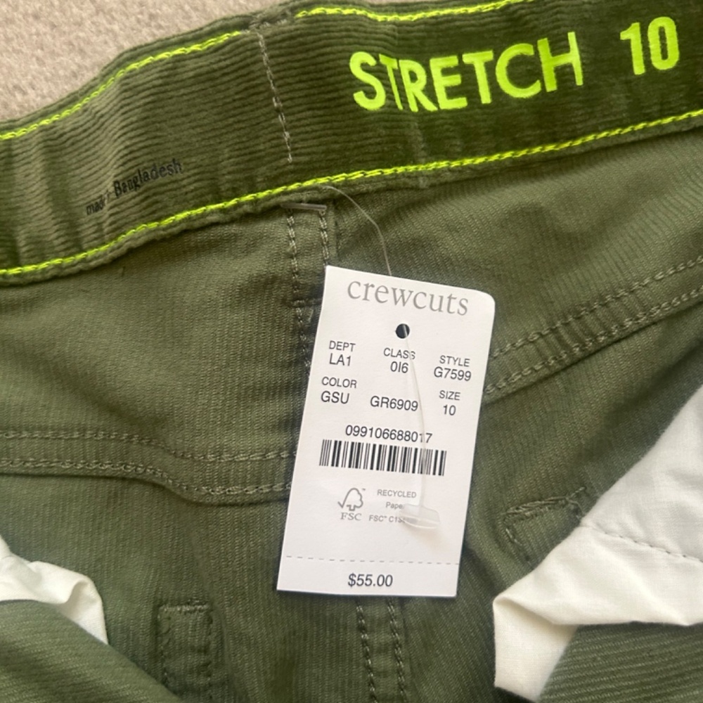 Corduroy straight leg pants - Picture 15 of 16